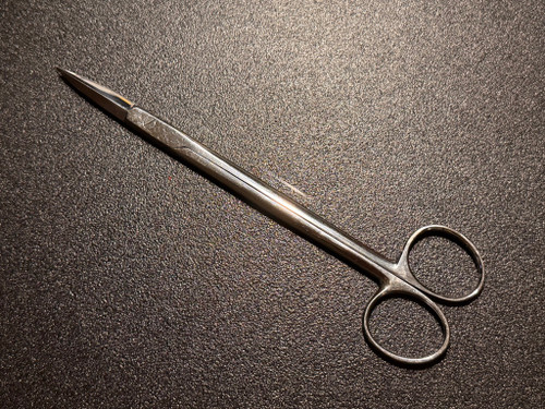 Handle photo of Padgett P0430 Cartilage Scissors, STR, Serrated, 7"