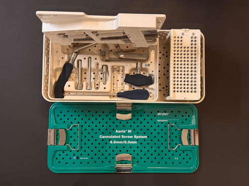 Photo of Stryker ASNIS III 6.5mm/8.0mm Cannulated Screw System, Stainless