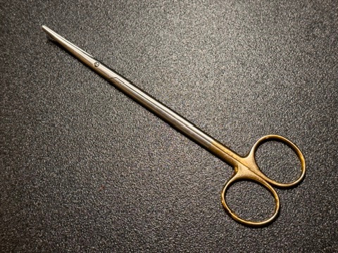 V. Mueller RH1652 Metzenbaum-Lipsett Scissors, 5.5
