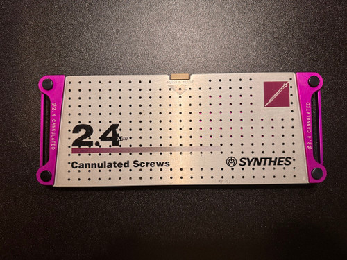 Case photo of Synthes 105.175 2.4mm Cannulated Screw Instrument and Implant Set
