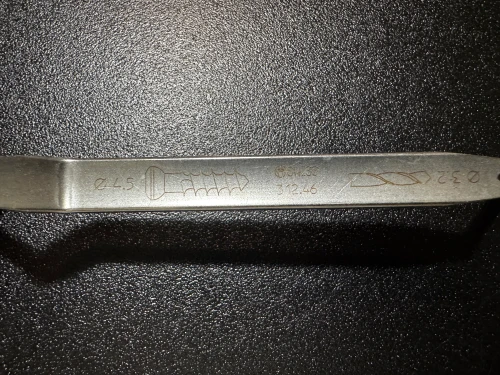 Model photo of Synthes 312.460 Double Drill Guide 3.2mm and 4.5mm