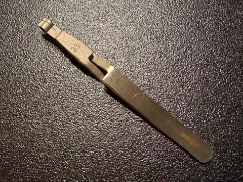 Side photo of ASSI NHF-3.5 Nerve Tendon Holding Forceps 3.5mm
