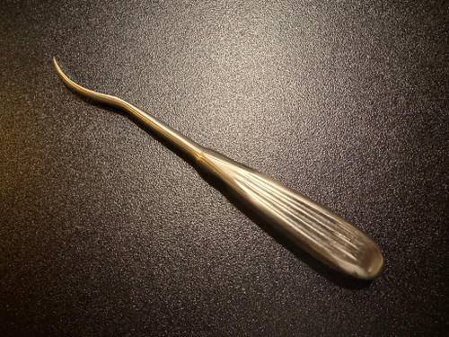 Side photo of Jarit 250-470 Crego Elevator, Curved, 7mm, 8"