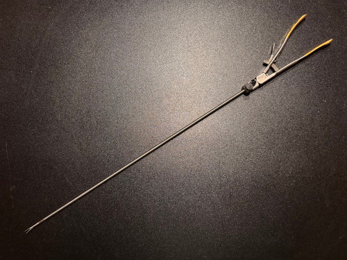 Olympus WA56090L Laparoscopic Needle Holder, TC, STR, 5mm X 39cm