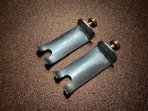 Photo of Koros 7273-25 Titanium Clearview Discectomy Blades 23 X 50mm