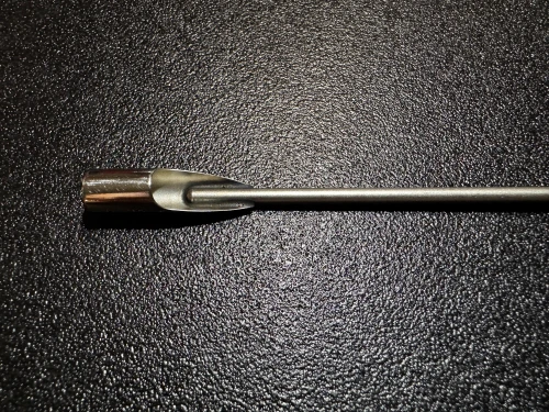Tip photo of Acufex 7207179 Closed Large Tendon Stripper, 7.4mm, 13.5"