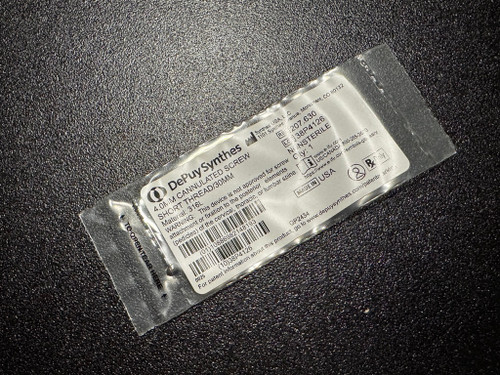 Photo of Synthes 207.630 4.0mm Cannulated Screw, Short-Thread, 30mm