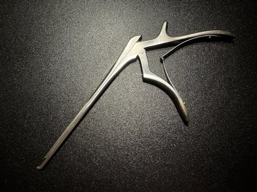 Photo of Aesculap FF727R Kerrison Rongeur 4mm, 40° Up, 8"