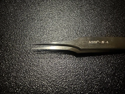 Tip photo of ASSI JF-4 Jewelers Forceps #4