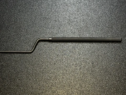Handle photo of Medtronic 9569645 METRx II Bayoneted Ball Probe, Long, Straight