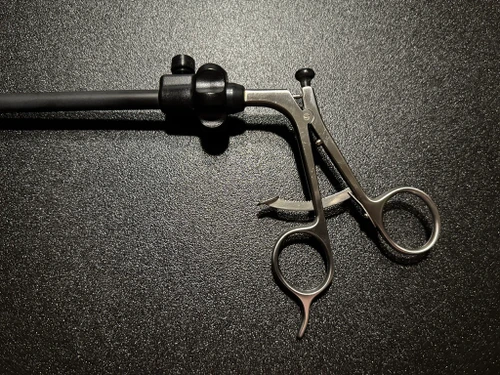 Handle photo of Stryker 250-080-250 Laparoscopic Paddle Babcock, 10mm X 33cm