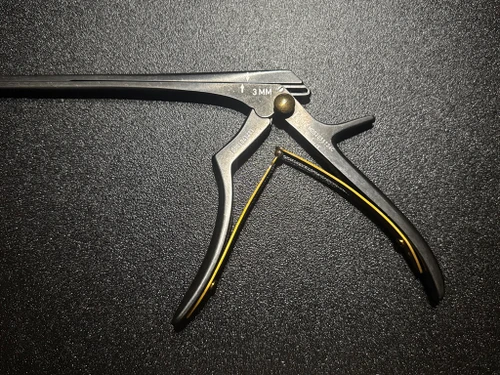 Handle photo of Konig MDS2055734C Detachable Kerrison Rongeur, 40°, 3mm, 7"