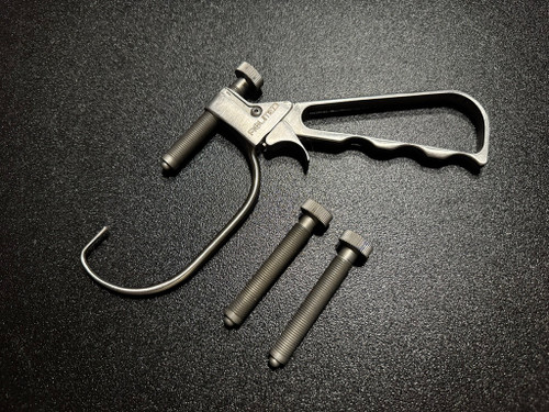 Angled photo of Acumed PL-CLAMP Targeted Drill Guide & Cannula