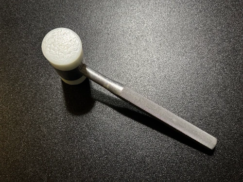 Handle photo of Zimmer 546 Aluminum Delrin Head Mallet, 38mm, 8.5"