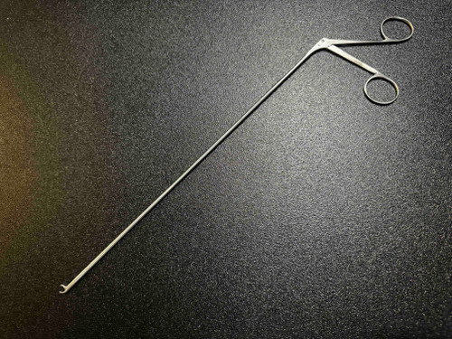 Photo of V. Mueller BE2430 Jackson Laryngeal Forceps, ANG Up, 2mm, 11"