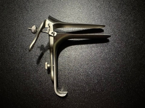 Right photo of Aesculap EL192R Pederson Vaginal Speculum 100mm X 22mm