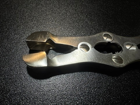 Jaw photo of Pilling 342105 Sauerbruch Rongeur, 17mm Bite, 11.75"