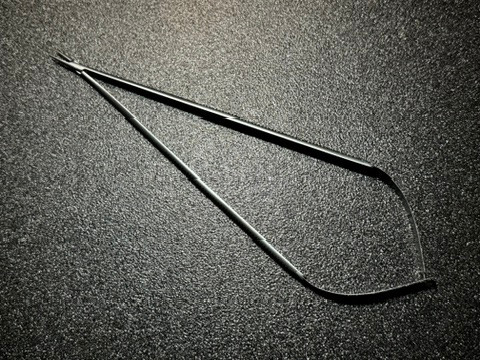 Top photo of Codman 80-1869 Titanium Jacobson Needle Holder, STR, 8.5"