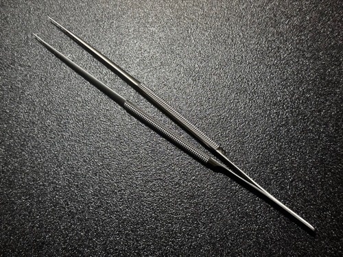 Top photo of Jarit 310-528 Mills Coronary Mammary Tissue Ring Forceps, 7"