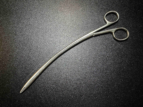Scanlan 4004-250 Micro Ring Forceps, Diamond Tips, 1mm, 7 ⅛