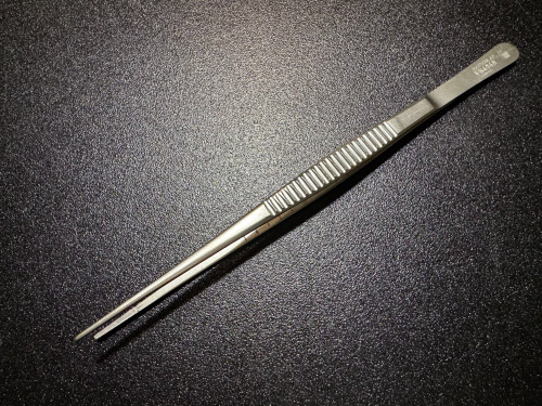 Photo of Aesculap FB404R DeBakey Vascular Forceps, 2mm Tip, 9.5"