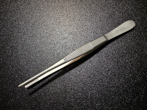 Photo of Jarit 130-105 Dressing Forceps, 5 1/8"