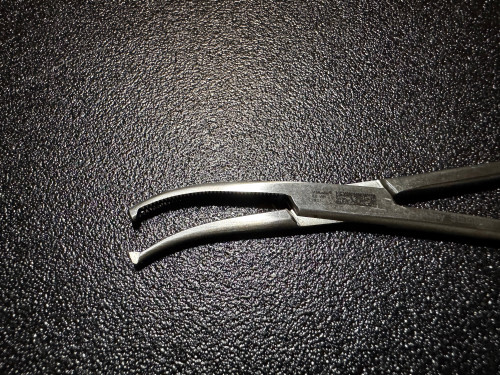 Jaw photo of V. Mueller NL91 Spinal Ligament Forceps