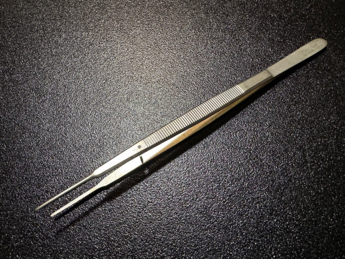 Photo of Aesculap BD228R Gerald Dressing Forceps, STR, 7"