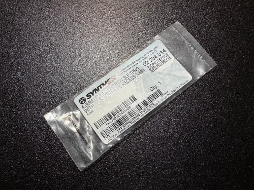 Photo of Synthes 02.204.034 4mm Locking, Self Tapping Screw, 34mm