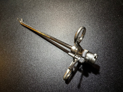 Bottom photo of Olympus A3652 Optical Stone Crushing Forceps, 26.5 Fr