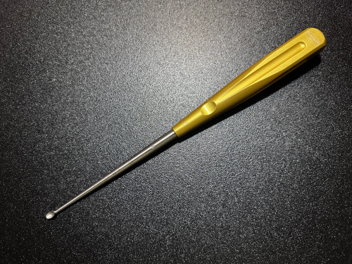 Photo of Life Instruments 712-0102-0 Rainbow Spinal Curette, STR, #2, 10"