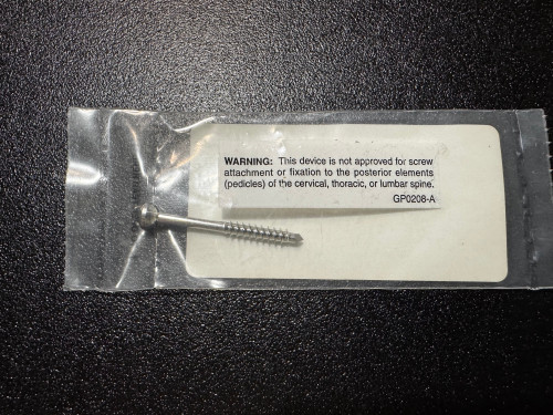 Screw photo of Synthes 215.045 4.5mm Malleolar Screw 45mm