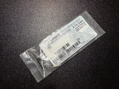 Photo of Synthes 215.045 4.5mm Malleolar Screw 45mm