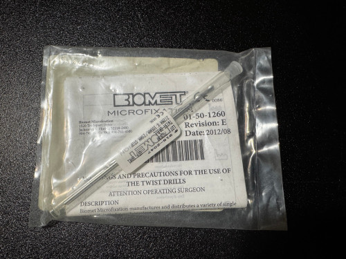 Photo of Biomet 915-2047 Lactosorb Twist Drill 2.2mm X 105mm