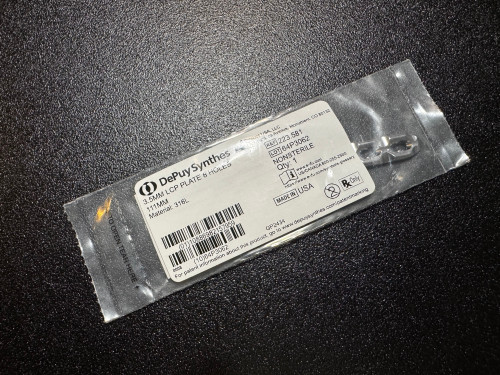 Photo of Synthes 223.581 3.5mm LCP Plate, 8 Holes, 111mm
