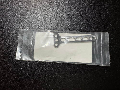 Plate photo of Synthes 241.151 3.5mm LCP T-Plate 3H Head, 5H Shaft, Right, 67mm