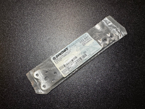Photo of Synthes 222.657 4.5mm LCP Condylar Plate, 6H, Left, 170mm