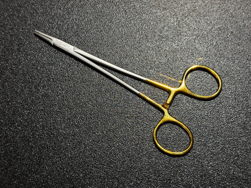 Handle photo of Symmetry 36-2017 Mayo-Hegar Needle Holder, TC, 7" (New)