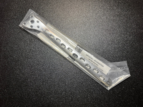 Plate photo of Synthes 222.661 4.5mm LCP Condylar Plate, 10H, Left, 242mm