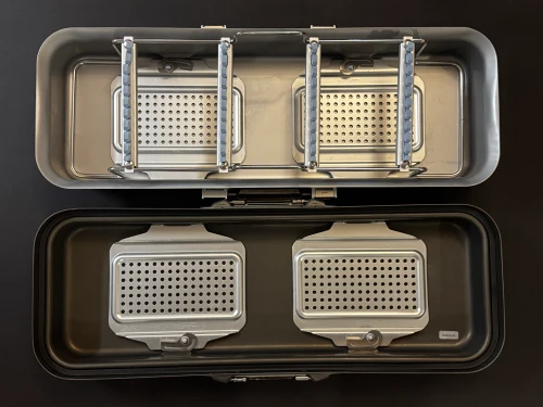 Photo of V. Mueller CD5-61B Large Endo Sterilization Container w/ Rack