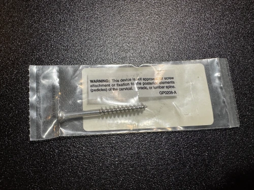 Screw photo of Synthes 217.060 6.5mm Cancellous Screw 32mm Thread, 60mm