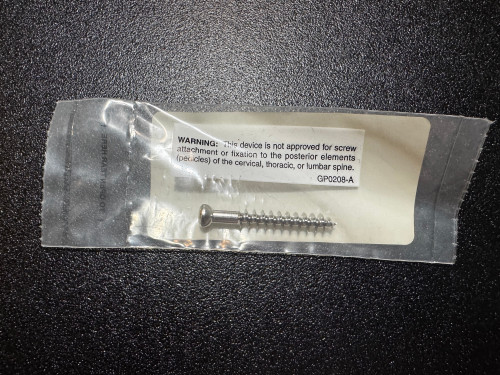 Screw photo of Synthes 217.045 6.5mm Cancellous Screw 32mm Thread, 45mm