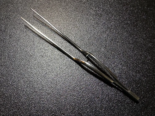 Top photo of Miltex 19-371 Jansen Dressing Forceps, 6.25"
