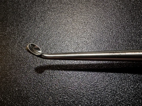 Cup photo of Symmetry 46-3233 Karlin XL Magnum Cup Spinal Curette, FWD ANG, 11mm, 13.25"