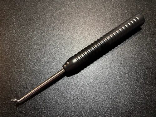 Photo of Symmetry 46-3233 Karlin XL Magnum Cup Spinal Curette, FWD ANG, 11mm, 13.25"