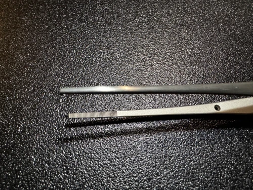 Jaw photo of Symmetry 30-8023 Potts-Smith Tissue Forceps, 7.25"