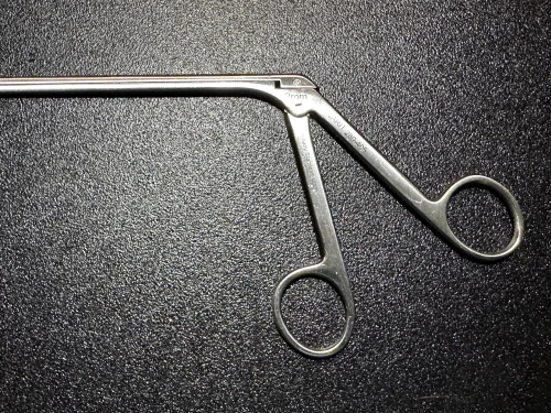 Handle photo of Jarit 280-405 Cushing Pituitary Rongeur, STR, 2mm X 10mm, 7"