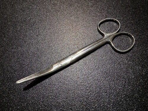 Photo of V. Mueller SU1950 New's Suture Scissors, ANG, 5.5"