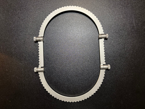 Vertical photo of Symmetry 58-0058S Bookwalter Small Segmented Ring (New)