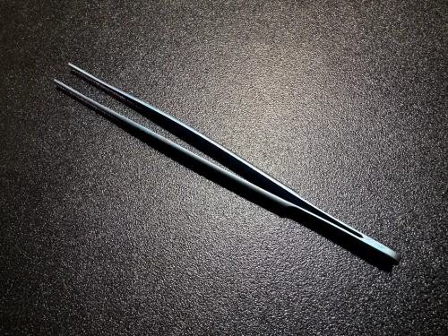 Top photo of Avalign VM76-33421 Titanium DeBakey Vascular Forceps, 7.75"